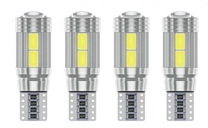 超爆光！4個セット キャンセラー内蔵 T16 T10 LED ルームランプ ポジション ナンバー灯 バックランプ ホワイト 5630 10smd /10