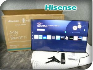 ■展示品■Hisense/ハイセンス■A4Nシリーズ■液晶テレビ■40V型■Bluetooth対応/フルハイビジョン■2024年製■40A4N■kdn2444k