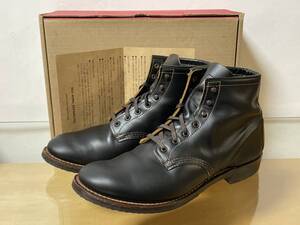 極美品 18年製 RED WING レッドウイング 9060 BECKMAN ベックマン FLAT BOX フラットボックス ブラッククローンダイク 10D