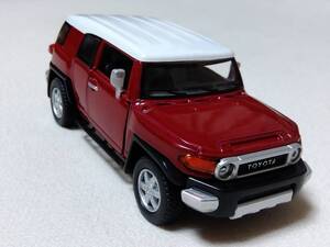 【 新品・美品 】KiNSMART・Toyota FJ Cruiser 1／36（赤）2個あり