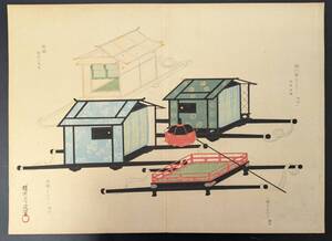 s2511712真作　浮世絵　楊洲周延 故実叢書　輿車図考 木版画　錦絵　