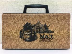 ★☆S385 カセットテープ 収納ケース トランク Malt 樽☆★