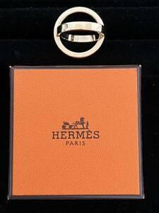 エルメス HERMES スカーフリング 箱付 美品