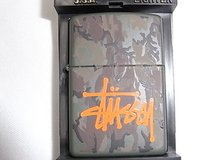 超激レア!!絶版品!!新品未使用品 Stussy ZIPPO LIGHTER 迷彩 / ステューシー 迷彩 ジッポライター