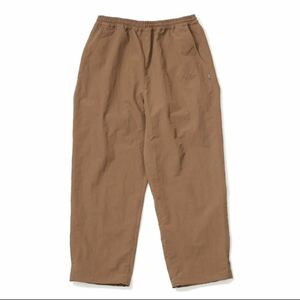 KEBOZ NYLON TRACK PANTS 3 （MOCHA）　ウエストゴム パンツ Mサイズ ベージュ イージーパンツ 