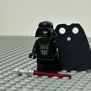 SW_lego★正規品 ダースベイダーB クラシック 初期Ver.2 ライトセイバー柄メッキ仕様★レゴ スターウォーズ フィグ 正規品保証