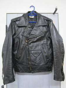 ☆【中古】MR.S.Leather レザージャケット 38 USA ライダース ビンテージ アウター 激安 1円スタート