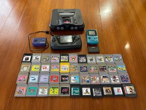 ソフト ゲームボーイ 任天堂 SEGA GAME ゲームギア Nintendo 64 ゲームボーイカラー　 GAMEBOY まとめ