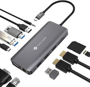 ドッキングステーショントリプルディスプレイUSB-Cドッキングステーション