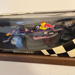 限定品　未開封　ミニチャンプス　1/18 レッドブルレーシング　2005 D.クルサード