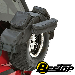 【正規品】BESTOP RoughRider スペアタイヤオーガナイザー 34～37インチ用 5413435 汎用