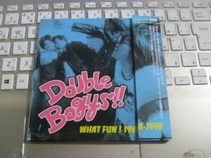 DOUBLE BOGYS ダブルボギーズ / WHAT FUN! 1988 - 1990 帯付CD MOGA THE 5\ Escargot EASTERN YOUTH BLOODTHIRSTY BUTCHERS 