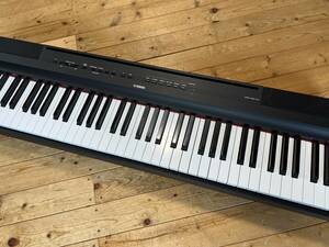 YAMAHA P-121 ヤマハ電子ピアノ　P-121 ブラック　純正ケース・FC4Aダンパーペダル付