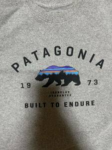 激レア　特価　パタゴニア　トレーナー　フィッツロイベア　アップライザル　XS 裏起毛　女性にも　patagonia サーフ　スノー　