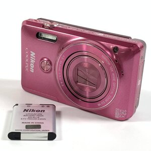 Nikon ニコン COOLPIX S6900 コンパクトデジタルカメラ バッテリー付き●簡易検査品