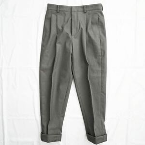 Hermes直営店購入 エルメス ワイドスラックス ライトグレー size40 定価124,300円