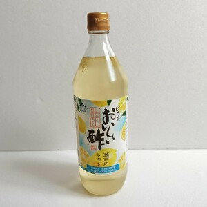 日本自然発酵 おいしい酢 瀬戸内レモン 900ml 健康 飲料 まろやか ドリンク 料理 甘酢 果実酢　ギフトにら