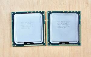  intel Xeon E5645 6コア 12スレッド2.4GHz CPU 2個セット動作確認済みです。