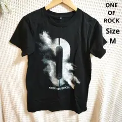 【人気☆ONE OK ROCK】黒　0プリント　Tシャツ サイズM