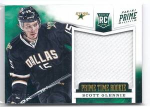 12-13 Panini Prime Scott Glennie Jersey /99