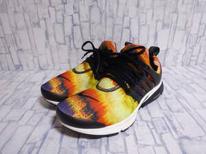 NIKE AIR PRESTO GPX スニーカー グラデーション オレンジ 黄色 紫 黄色 黒 レディース 24cm US6 ナイキ エアプレスト