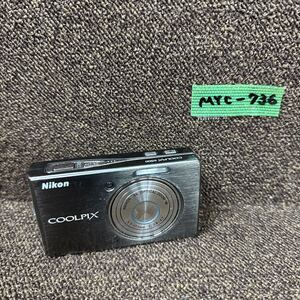 MYC-736 激安 デジタルカメラ デジカメ Nikon COOLPIX S500 動作未確認 現状品 同梱不可