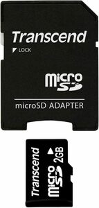 Transcend microSDカード 2GB TS2GUSD 5年保証