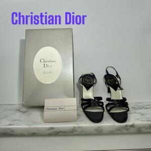 ubj34 Christian Dior　パンプス　ブラック 24.5cm