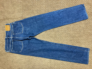 ♪PURE DENIM BOBSON 555 R ボブソン 555 R ピュアデニム サイズ表記 W29×L34 Made in China 洗濯済保管品♪