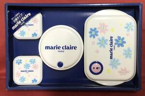 Marie Claire マリクレール　抗菌レンジ容器セット 4pcs. MC −604 元箱付き