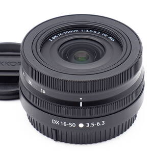 NIKKOR Z DX 16-50mm f/3.5-6.3 VR BLACK for Zfc Z50 II Z30 コンディション良好 手ブレ補正搭載 APS-C 対応 コンパクトズーム