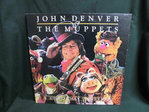 ジョン・デンバーJOHN DENVER & THE MUPPETS/ジョン・デンバーとマペッツ・ショーのおともだち/A CHRISTMAS TOGETHER●LP　白ラベル