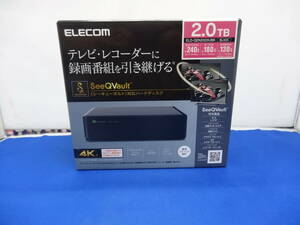 エレコム　ELD-QEN20UBK　2TB　ハードディスク