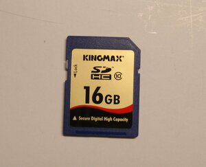 KINGMAX 16GB SDHC メモリーカード