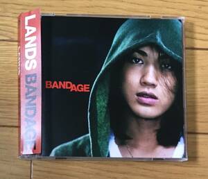 BANDAGE　 LANDS (　赤西仁　) 　初回限定盤　 CD＋DVD 2枚組