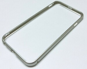 iPhone6/6s 用 アルミ製バンパー(シルバー)