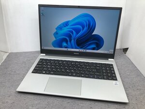 【マウスコンピューター】B5-i5ICLAS-A Corei5-1035G1 メモリ8GB SSD256GB NVMe WEBカメラ Windows11Pro 15.6inch FHD 中古ノートPC