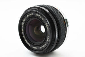 ★実用品★ オリンパス OLYMPUS OM-SYSTEM ZUIKO AUTO-W 28mm F2.8 オールドレンズ　#1438L022