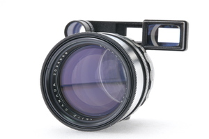 Leica ELMARIT 135mm F2.8 1964年製 メガネ付 Mマウント ライカ レンジファインダー用 中望遠単焦点レンズ ■25069