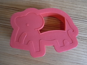 動物☆ゾウさんのクッキー型 プラスチック 手作りお菓子　スィーツ　象