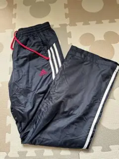 adidasナイロンジャージ(M)