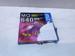 未使用　MO 640MB ディスク　マクセル
