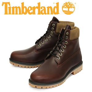 Timberland (ティンバーランド) A41MW-EIW 6in PREM WP BT 6インチプレミアムウォータープルーフブーツ Burgundy TB530 US8.5-約26.5cm