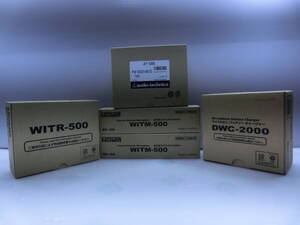 ● 未使用　第一興商　WITM-500P,W WITR-500 DWC-2000 AT-SRX　赤外線　ワイヤレスマイクセット