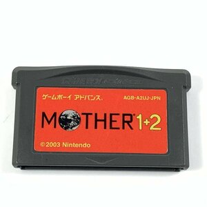 GBA NINTENDO 任天堂 AGB-A2UJ-JPN MOTHER1+2 マザー1+2 ゲームボーイアドバンスソフト＊簡易検査品