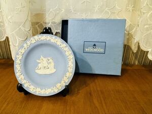 WEDGWOOD ウェッジウッド プレート ジャスパー 小皿 ペールブルー