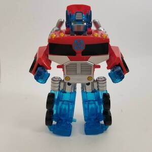 Optimus Prime Rescue Bots Transformers Figure Semi Hauler Tomy 海外 即決