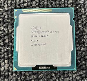 全国送料無料　★ Intel Core i7 3770K 3.40GHZ SR0PK 動作品