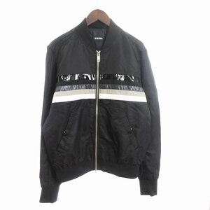 ディーゼル DIESEL J-SLATER JACKET ブルゾンジャケット ブラック 黒 L ■SM1 メンズ