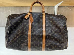 ボストンバッグ LOUIS VUITTON/ルイ ヴィトン キーポル50 VI8907 モノグラム ●35Y● 現状品 大容量 長期保管品 ファッション ブランド品